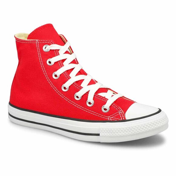 CONVERSE (7) Chuck Taylor All Star Hi Red High Top Canvas - Size 7 - Picture 2 of 15